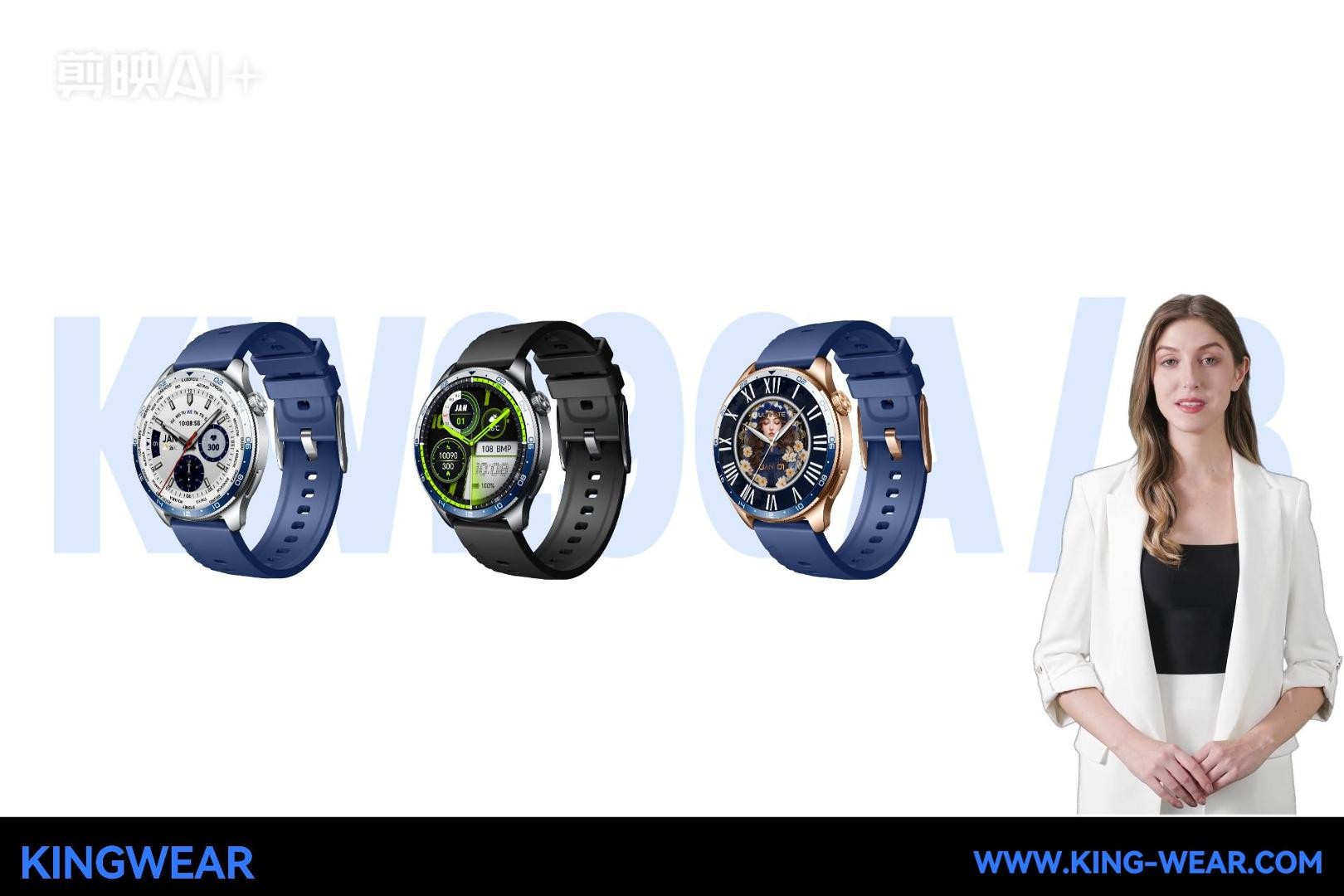 Últimos blogs da empresa sobre Kingwear deixa o KW290A e 290B: Grande estilo, zero imposto flexível