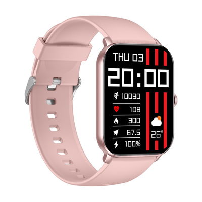 KW105PRO-M Smart Watch de forma quadrada Bluetooth chamando Smart Watch Display Amoled