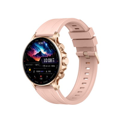 comprar KW266 Revolucionário 1,6-inch Round AMOLED Smartwatch com Bluetooth Calling e Sensores Avançados Fabricação em linha