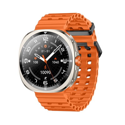 comprar KW298 liga de zinco forma redonda Smart Watch preto laranja elegante Relógios de cara grandes redondos Fabricação em linha