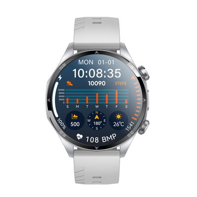 comprar KW332 1,6 polegadas tela cheia AMOLED Smartwatch 5ATM à prova d'água com 6 posicionamento por satélite Fabricação em linha