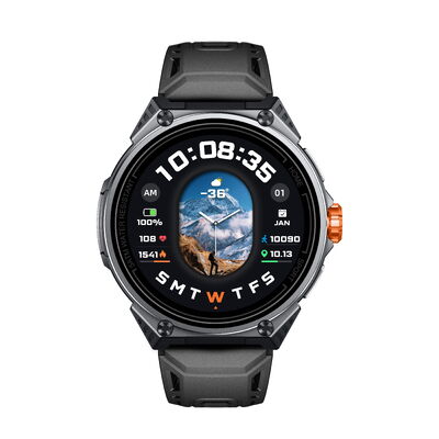 comprar KW348 GPS Sport Smartwatch com Display AMOLED 5ATM Impermeável Fabricação em linha