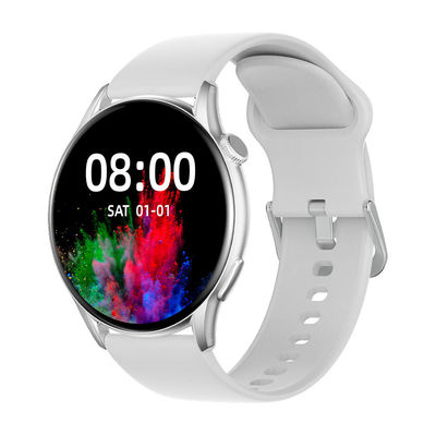 KW200PLUS Elegante Rondão Smart Watch 1,43 polegadas Monitoramento de Saúde Smart Watch