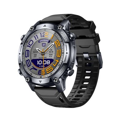 KW350 AMOLED AI Smartwatch com atividade em tempo real e rastreadores de sono AI Q&A 5ATM impermeável