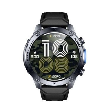 KW300 AMOLED GPS & AI Smartwatch com atividade em tempo real & rastreadores de sono AI Q&A 5ATM impermeável