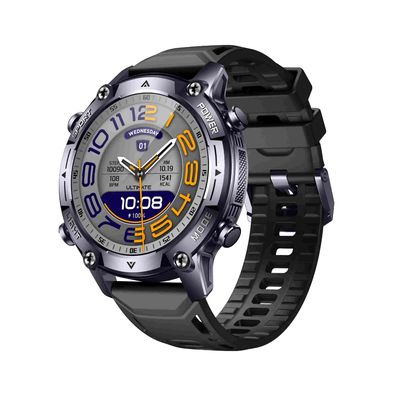 KW350 AMOLED AI Smartwatch com atividade em tempo real e rastreadores de sono AI Q&A 5ATM impermeável